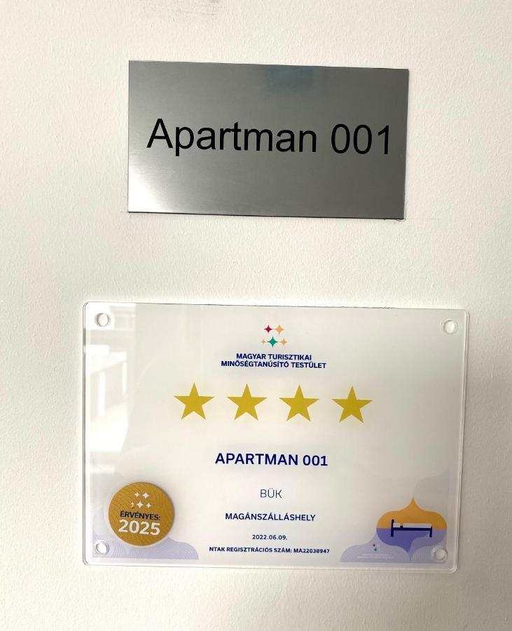 Apartman 001 Bük المظهر الخارجي الصورة